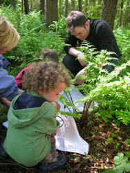 Outdoor nature classes for families and schools by Mud Pies